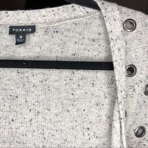 Torrid size 3. Beige sweater.